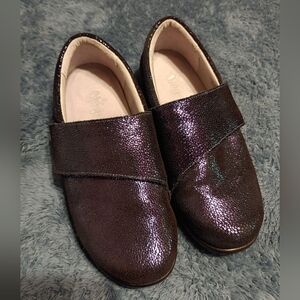 Alegria Blue Color Shift Leather Nursing Shoes Medical Healthcare 38W